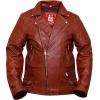 Men's Brown Lambskin Leather Jacket